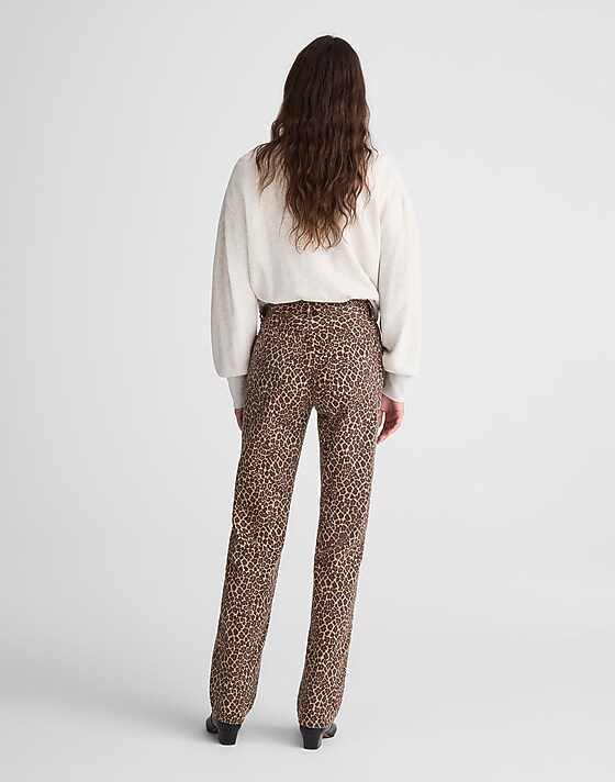 Madewell The Longline Straight Jean Dark Mocha