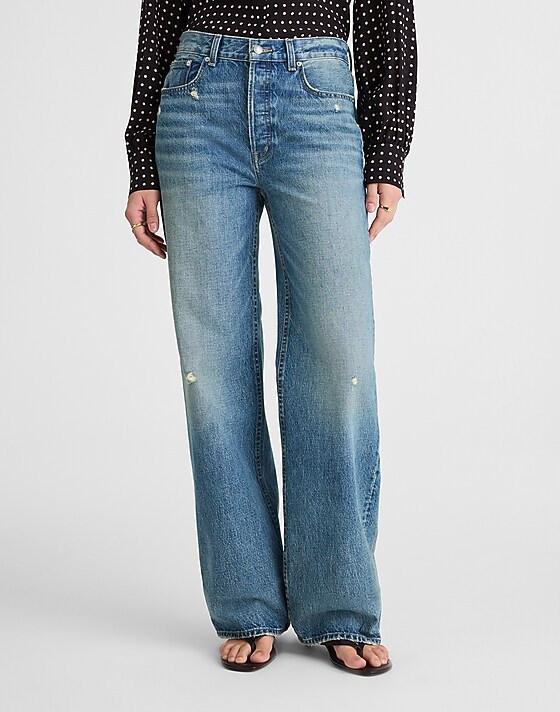 Madewell The Low-Slung Baggy Jean Robertson Wash