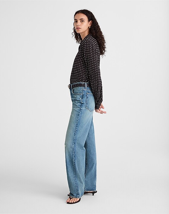 Madewell The Low-Slung Baggy Jean Robertson Wash