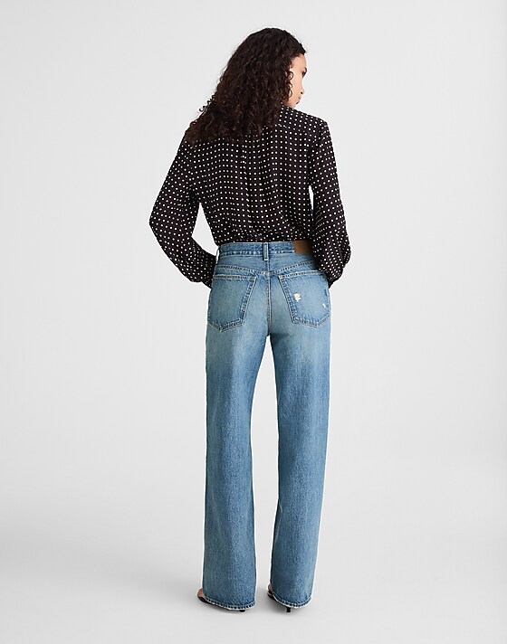 Madewell The Low-Slung Baggy Jean Robertson Wash