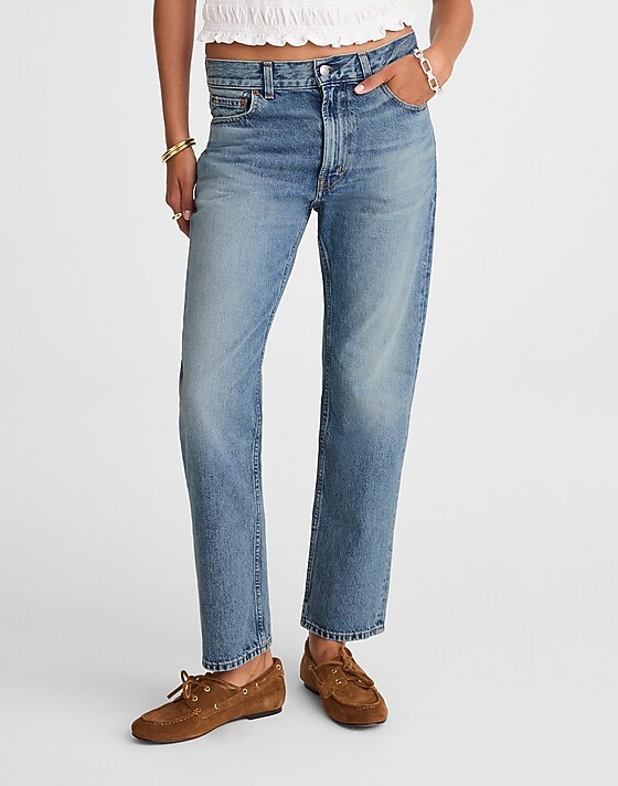 Madewell The Low-Slung Taper Jean Atlin Wash