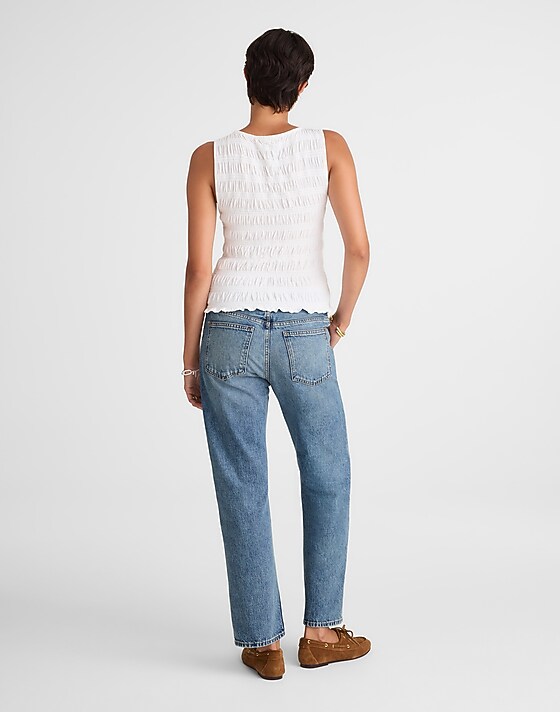 Madewell The Low-Slung Taper Jean Atlin Wash
