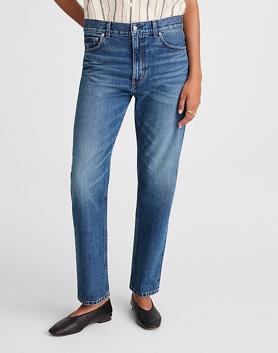 Madewell The Low-Slung Taper Jean Middledale Wash