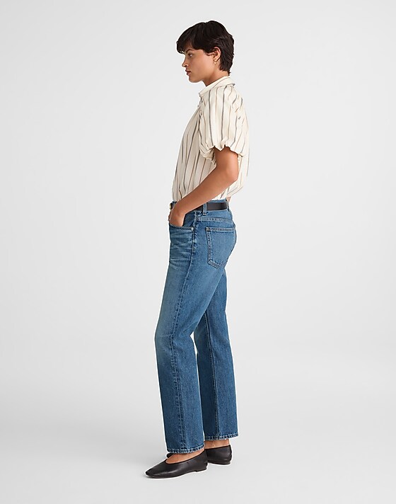 Madewell The Low-Slung Taper Jean Middledale Wash