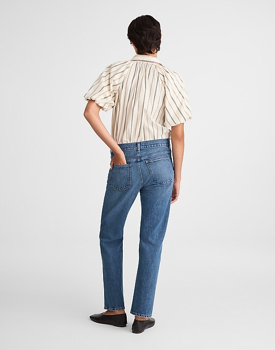 Madewell The Low-Slung Taper Jean Middledale Wash