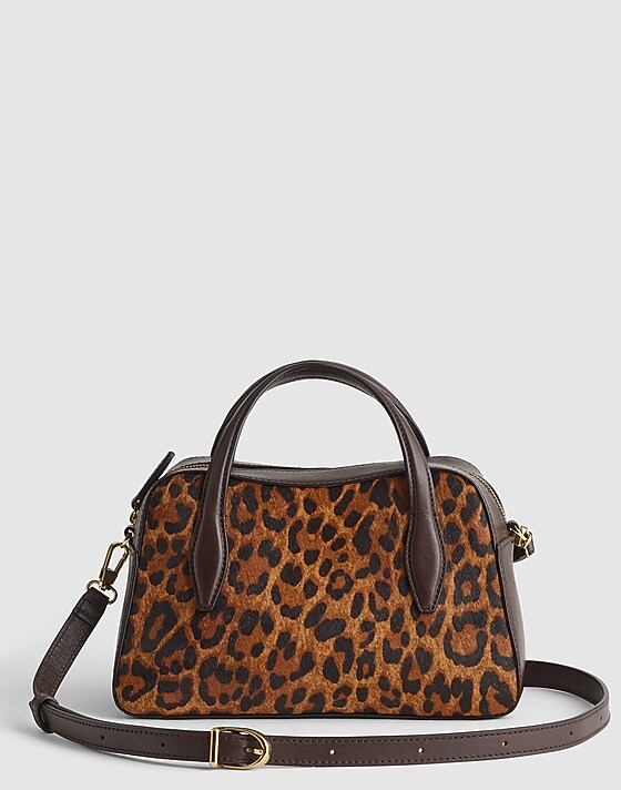 madewell The Medium Crossbody Bag caramel multi