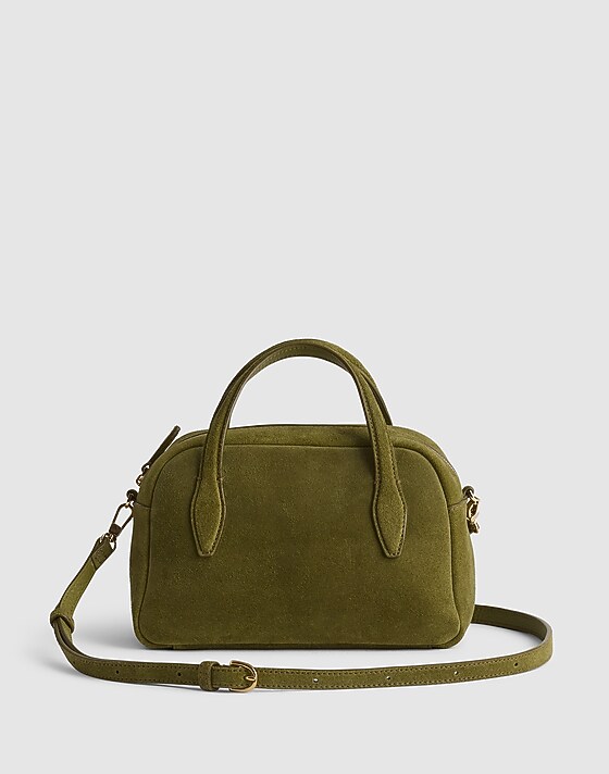 madewell The Medium Crossbody Bag vintage moss