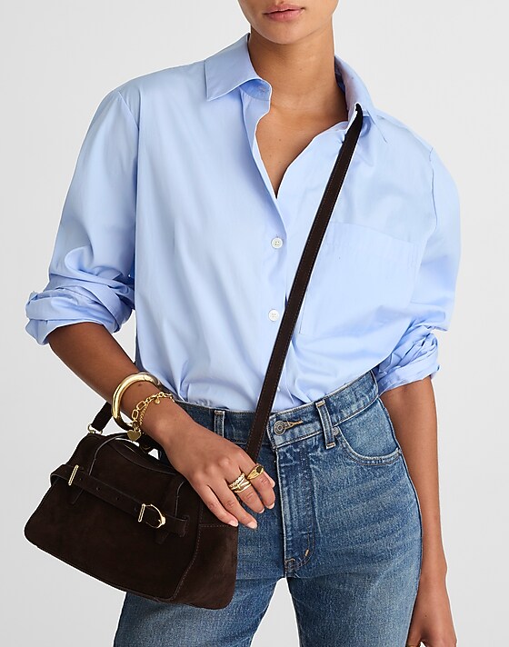 Madewell The Mini Crossbody Bag Cabernet