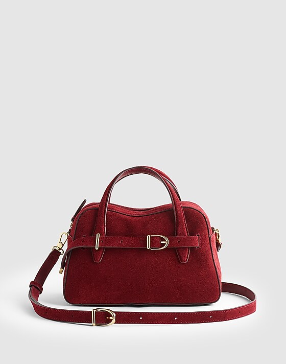 madewell The Mini Crossbody Bag cabernet