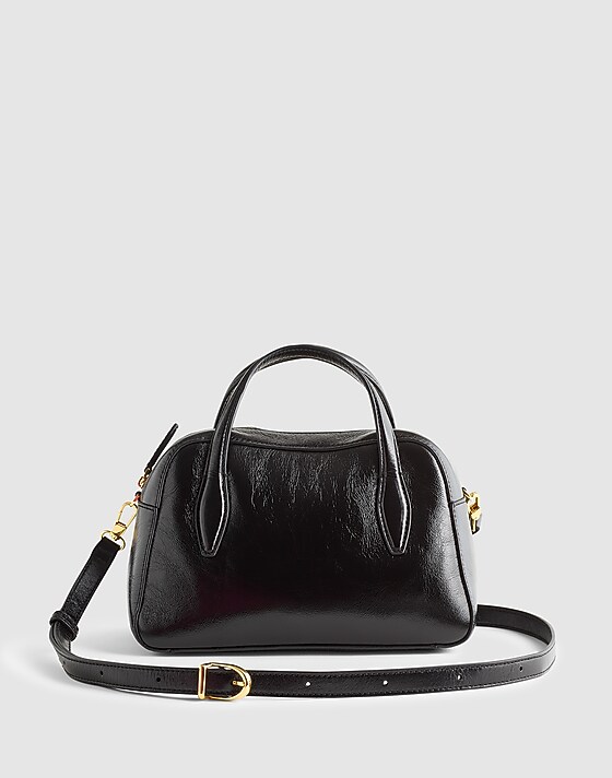 madewell The Mini Crossbody Bag true black multi
