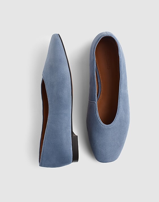 Madewell The Mylie Ballet Flat Basalt Blue