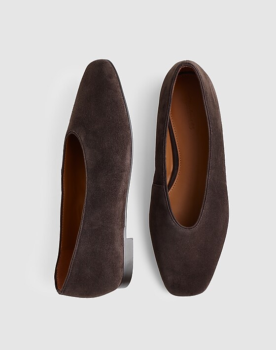 Madewell The Mylie Ballet Flat Dark Carob