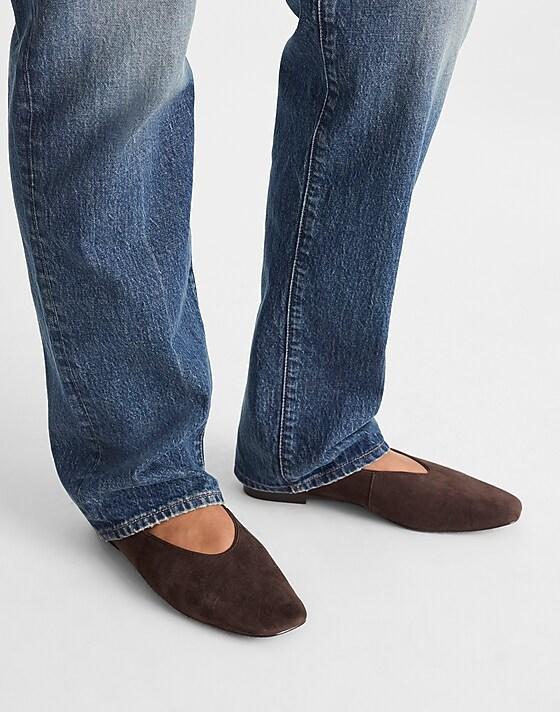 Madewell The Mylie Ballet Flat Dark Carob