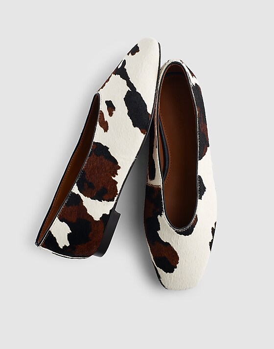 Madewell The Mylie Ballet Flat Dark Carob Multi