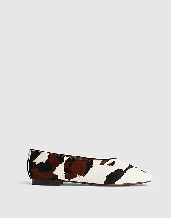 madewell The Mylie Ballet Flat dark carob multi