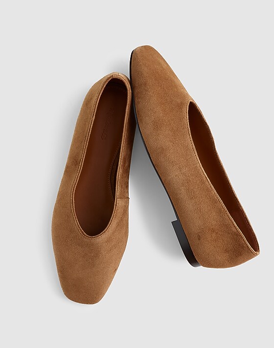 Madewell The Mylie Ballet Flat Dried Acorn