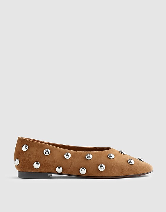 madewell The Mylie Ballet Flat dried acorn