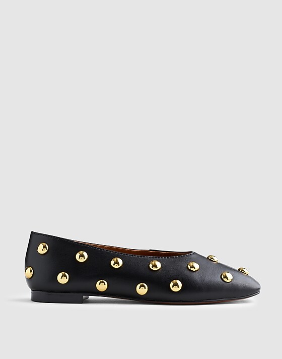 madewell The Mylie Ballet Flat true black