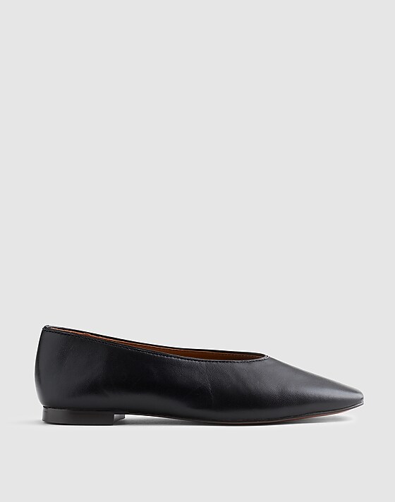 madewell The Mylie Ballet Flat true black