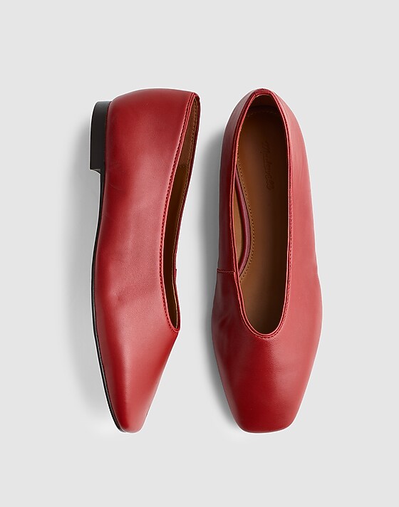 Madewell The Mylie Ballet Flat Wild Cranberry