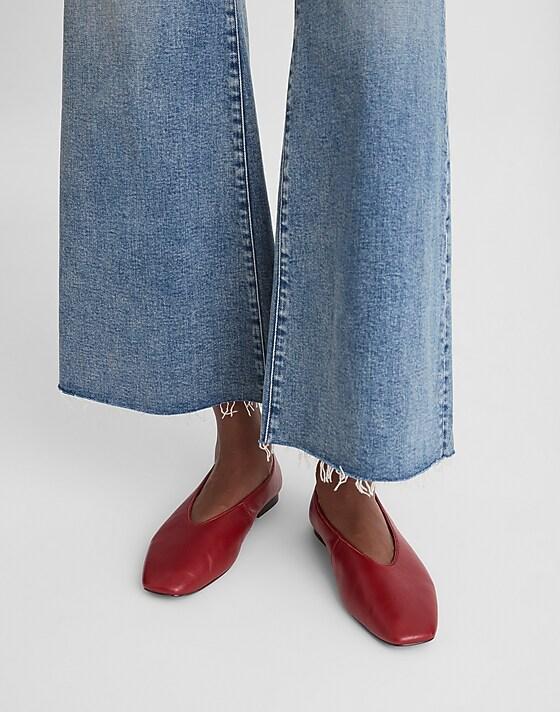 Madewell The Mylie Ballet Flat Wild Cranberry