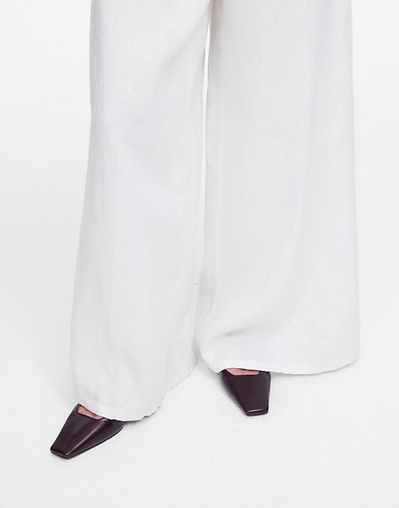 Madewell The Ophelia Slingback Flats Espresso Bean