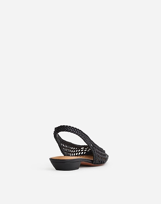 Madewell The Ophelia Slingback Flats True Black