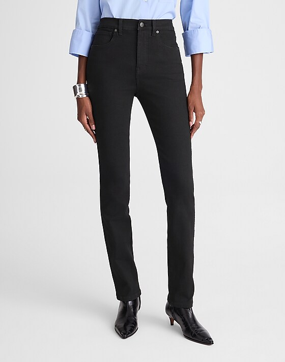 Madewell The Pencil Jean Black Frost