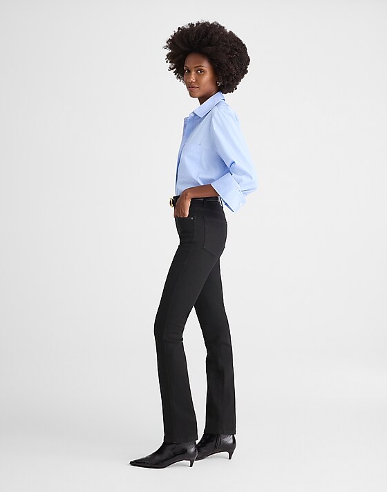 Madewell The Pencil Jean Black Frost