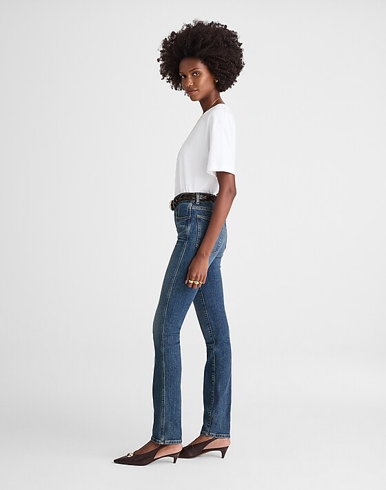 Madewell The Pencil Jean Concho Wash