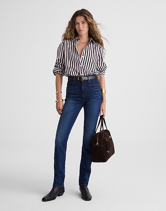 madewell The Pencil Jean pipestone wash