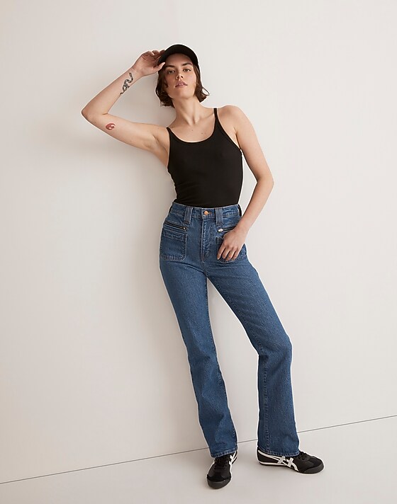 madewell The Perfect Vintage Flare grahame wash