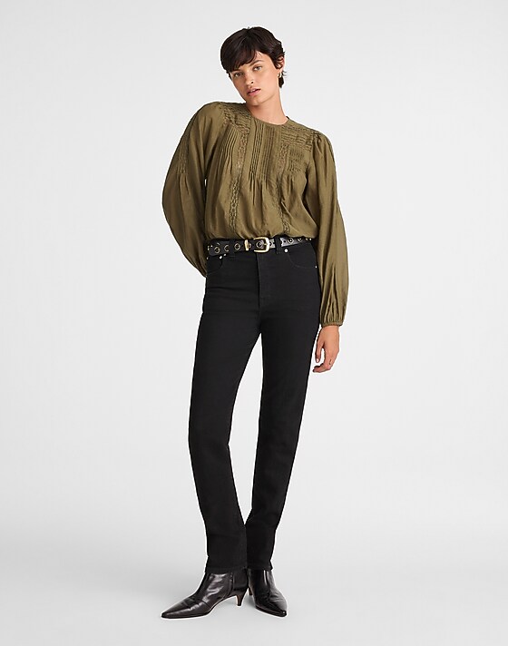 madewell The Perfect Vintage Jean black frost