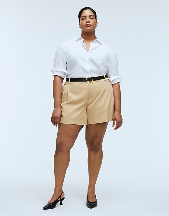 Madewell The Plus Harlow Short Desert Dune