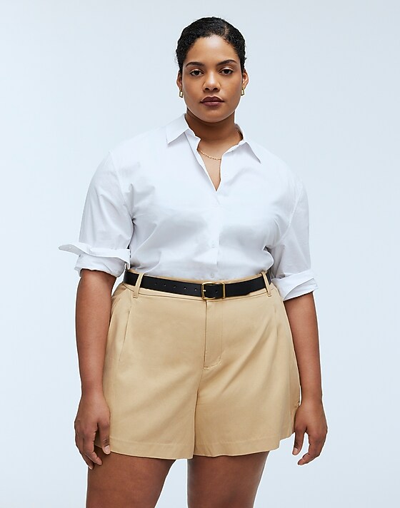 madewell The Plus Harlow Short desert dune