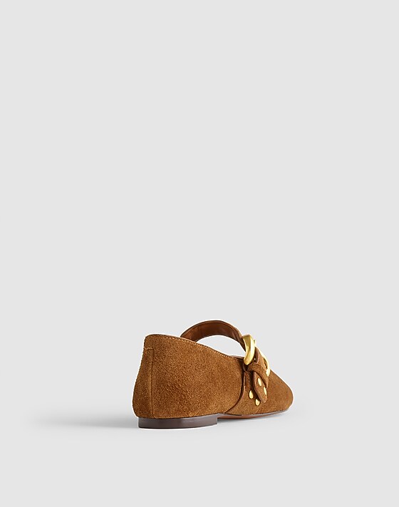 Madewell The Remy Mary Jane Flat Dried Acorn