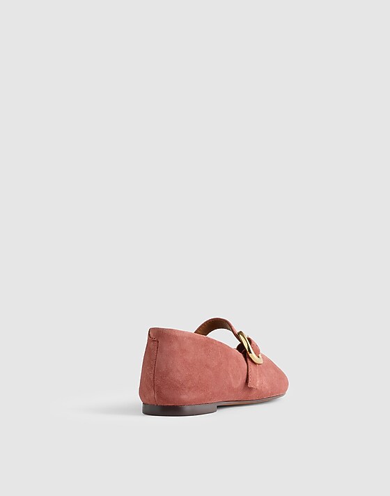 Madewell The Remy Mary Jane Flat Rosy Mauve
