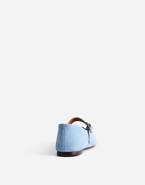 Madewell The Remy Mary Jane Flat Storm Cloud