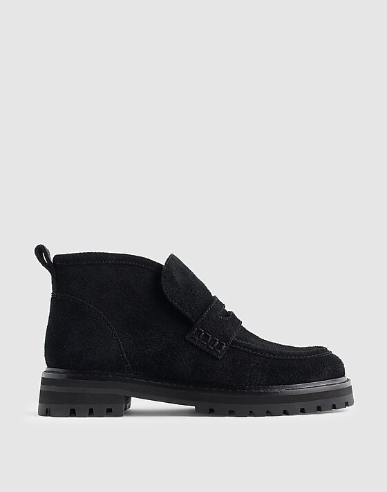 madewell The Ryder Ankle Boot true black