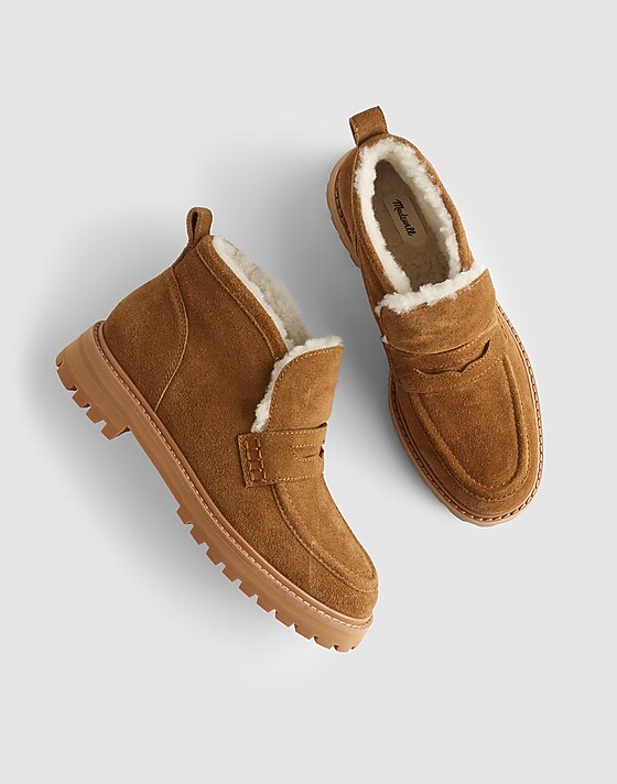 Madewell The Ryder Ankle Boot Warm Chestnut