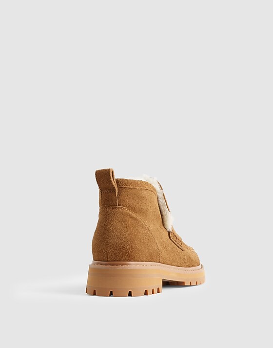 Madewell The Ryder Ankle Boot Warm Chestnut