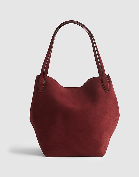 madewell The Shopper Tote sangria