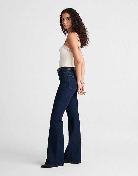 Madewell The Stretch Flare Jean Rinse Wash