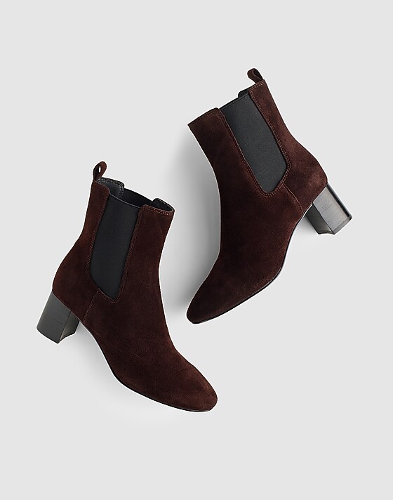 Madewell The Sylvia Chelsea Boot Coffee Bean