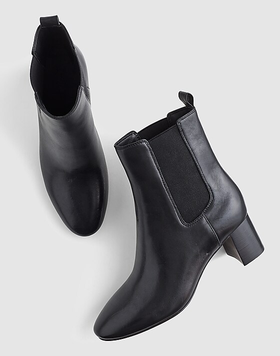 Madewell The Sylvia Chelsea Boot True Black