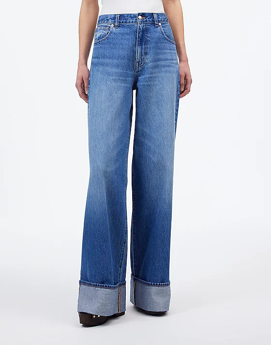 Madewell The Tall Superwide-Leg Jeans Fannin Wash