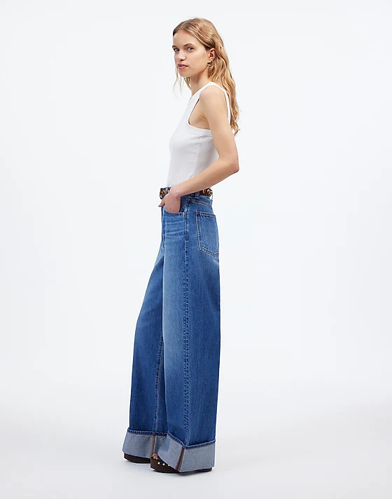 Madewell The Tall Superwide-Leg Jeans Fannin Wash