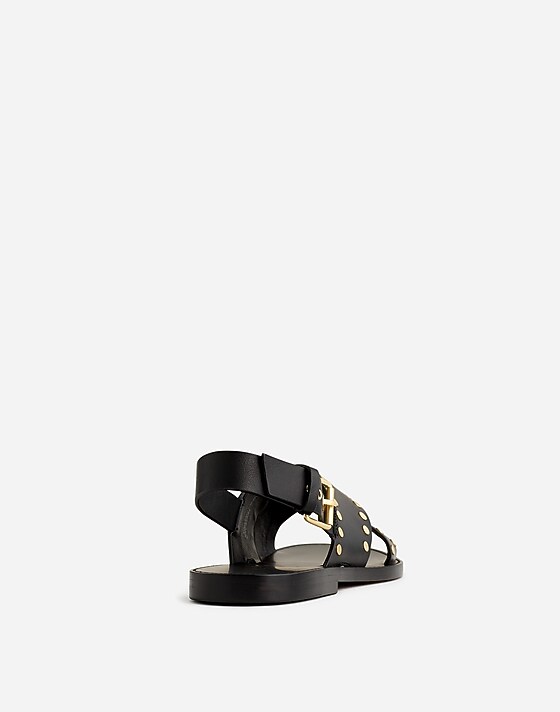 Madewell The Tuley Crossover Sandal True Black