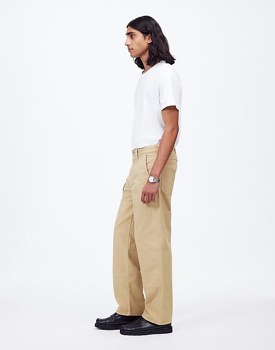 Madewell The Utility Pant In Canvas Dune