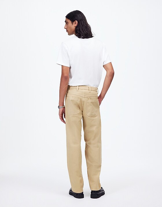 Madewell The Utility Pant In Canvas Dune